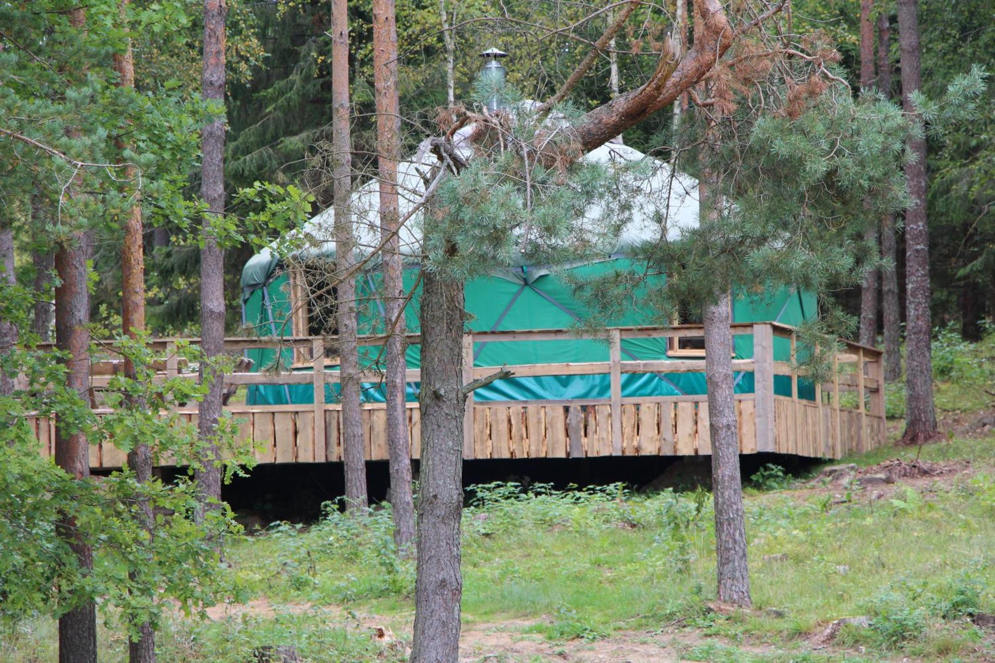 Yurtos Guest House Gaugariai Bagian luar foto